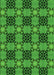 Patterned Green Rug, pat3607grn