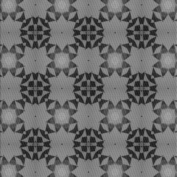 Patterned Gunmetal Gray Rug, pat3607gry