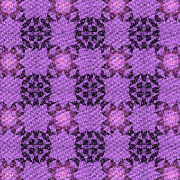 Machine Washable Transitional Bright Purple Rug, wshpat3607pur