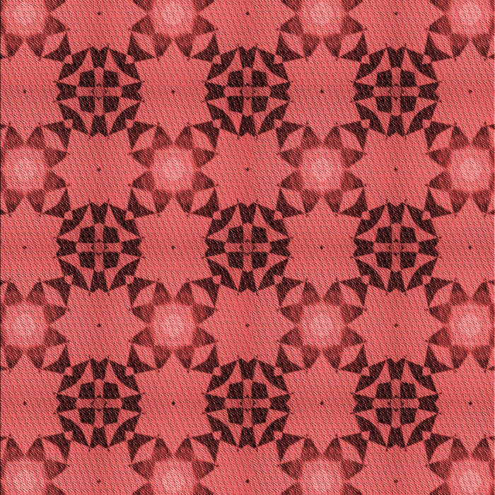 Patterned Orange Rug, pat3607rd