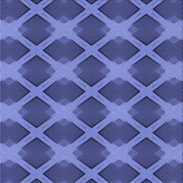 Round Patterned Light Slate Blue Rug, pat3608blu