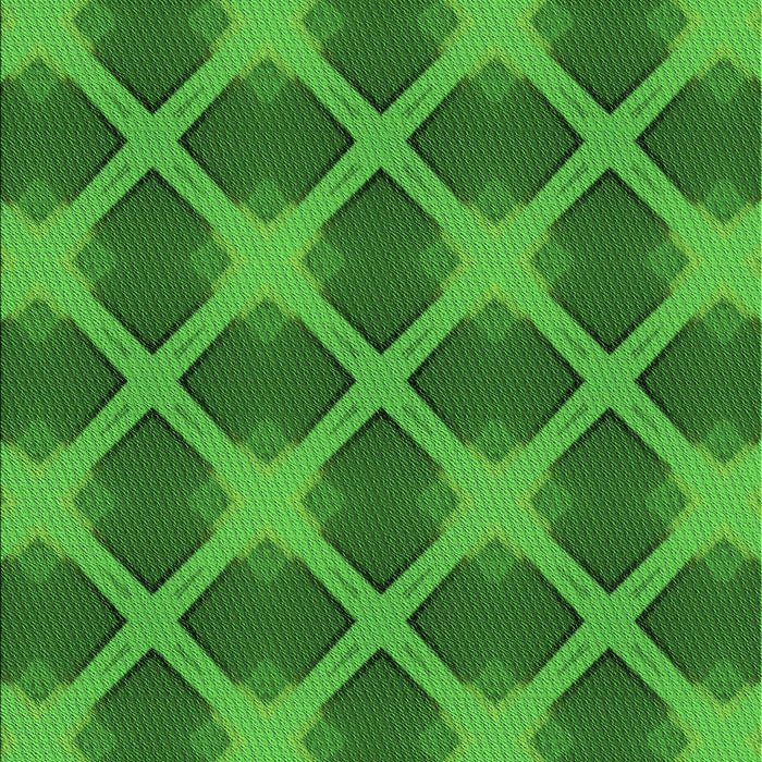 Machine Washable Transitional Green Rug, wshpat3608grn