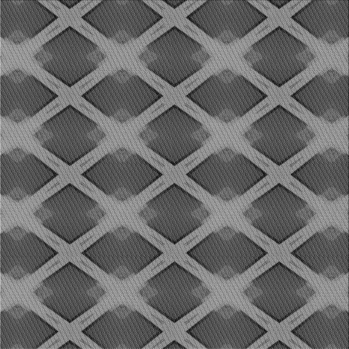 Round Machine Washable Transitional Black Rug, wshpat3608gry