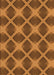 Patterned Saddle Brown Rug, pat3608org