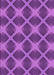 Patterned Bright Purple Rug, pat3608pur