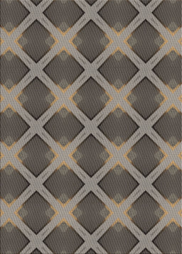 Machine Washable Transitional Mocha Brown Rug, wshpat3608