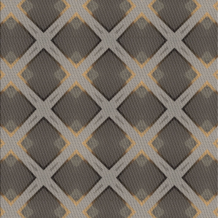 Machine Washable Transitional Mocha Brown Rug, wshpat3608