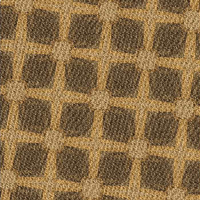 Patterned Dark Bronze Brown Rug, pat3609brn