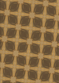 Machine Washable Transitional Dark Bronze Brown Rug, wshpat3609brn