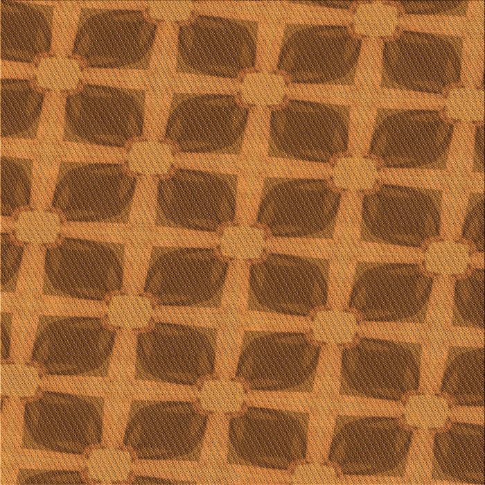 Round Machine Washable Transitional Neon Orange Rug, wshpat3609org