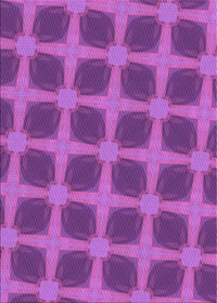 Machine Washable Transitional Dark Orchid Purple Rug, wshpat3609pur