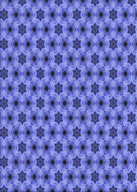 Machine Washable Transitional Sky Blue Rug, wshpat361blu