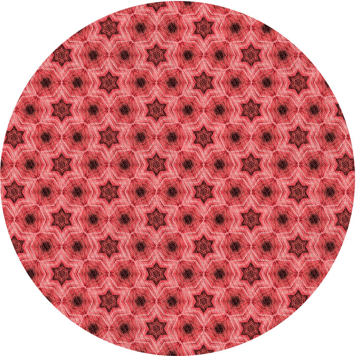 Square Machine Washable Transitional Red Rug in a Living Room, wshpat361rd