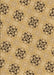 Patterned Yellow Orange Rug, pat3610brn