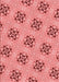 Patterned Light Coral Pink Rug, pat3610rd
