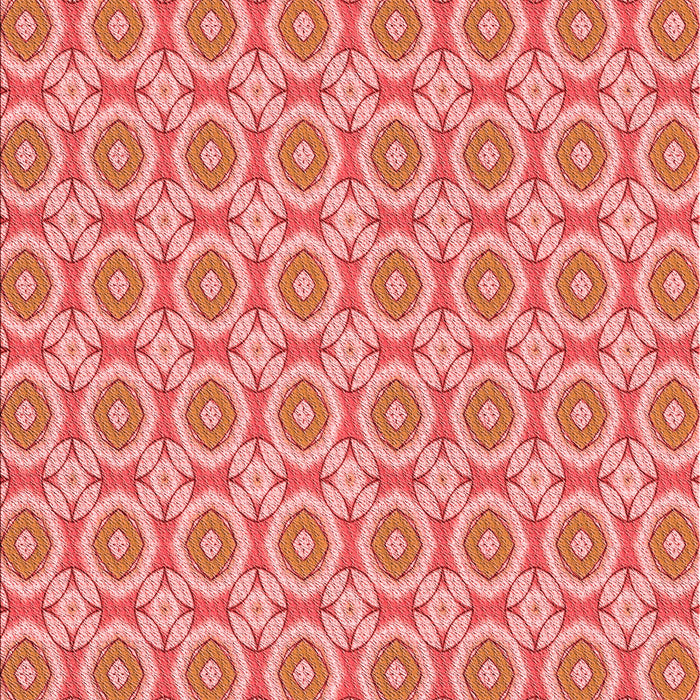 Machine Washable Transitional Light Salmon Pink Rug, wshpat3611rd