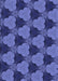Machine Washable Transitional Light Slate Blue Rug, wshpat3612blu