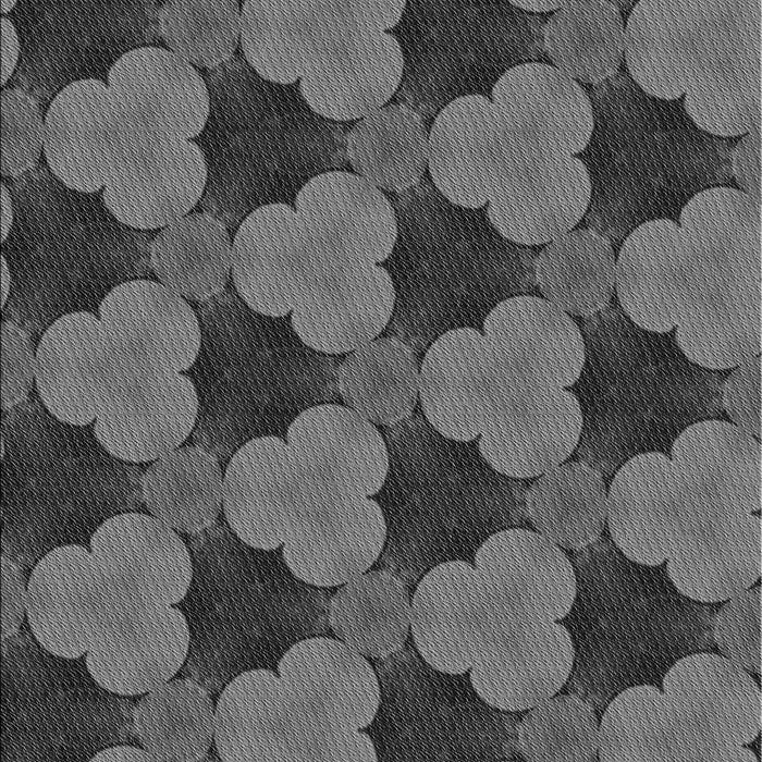 Machine Washable Transitional Gray Rug, wshpat3612gry