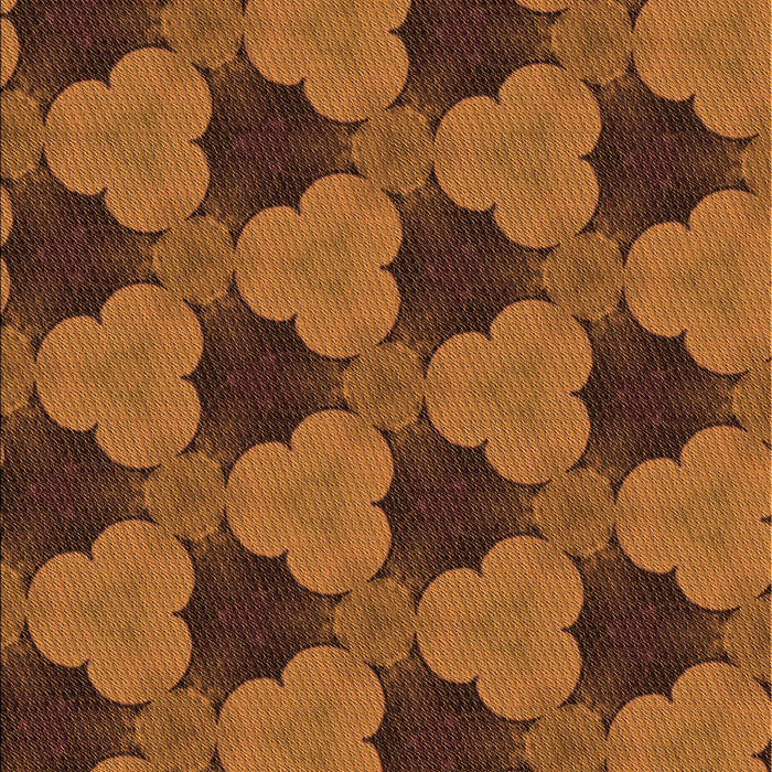 Patterned Red Brown Rug, pat3612org