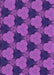 Machine Washable Transitional Bright Purple Rug, wshpat3612pur