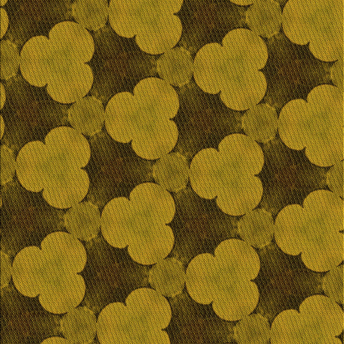 Machine Washable Transitional Caramel Brown Rug, wshpat3612yw