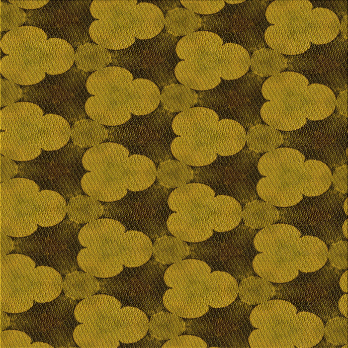 Round Machine Washable Transitional Caramel Brown Rug, wshpat3612yw
