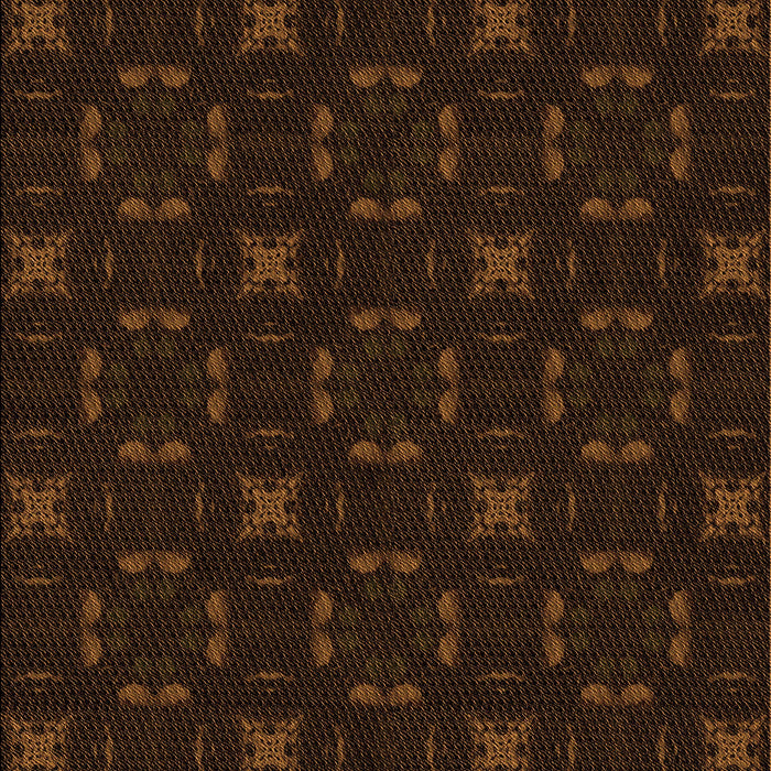 Machine Washable Transitional Dark Bronze Brown Rug, wshpat3613org