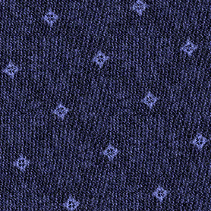 Patterned Night Blue Rug, pat3614blu