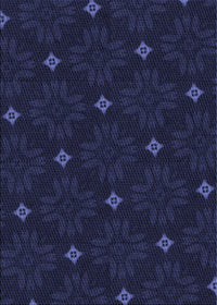 Machine Washable Transitional Night Blue Rug, wshpat3614blu