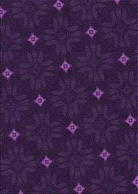 Machine Washable Transitional Deep Purple Rug, wshpat3614pur