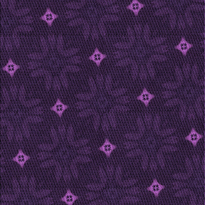 Patterned Deep Purple Rug, pat3614pur