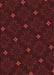 Machine Washable Transitional Tomato Red Rug, wshpat3614rd