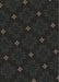 Machine Washable Transitional Black Rug, wshpat3614