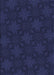 Machine Washable Transitional Night Blue Rug, wshpat3615blu