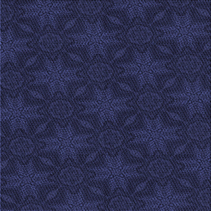 Round Machine Washable Transitional Night Blue Rug, wshpat3615blu