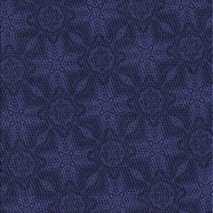 Patterned Night Blue Rug, pat3615blu