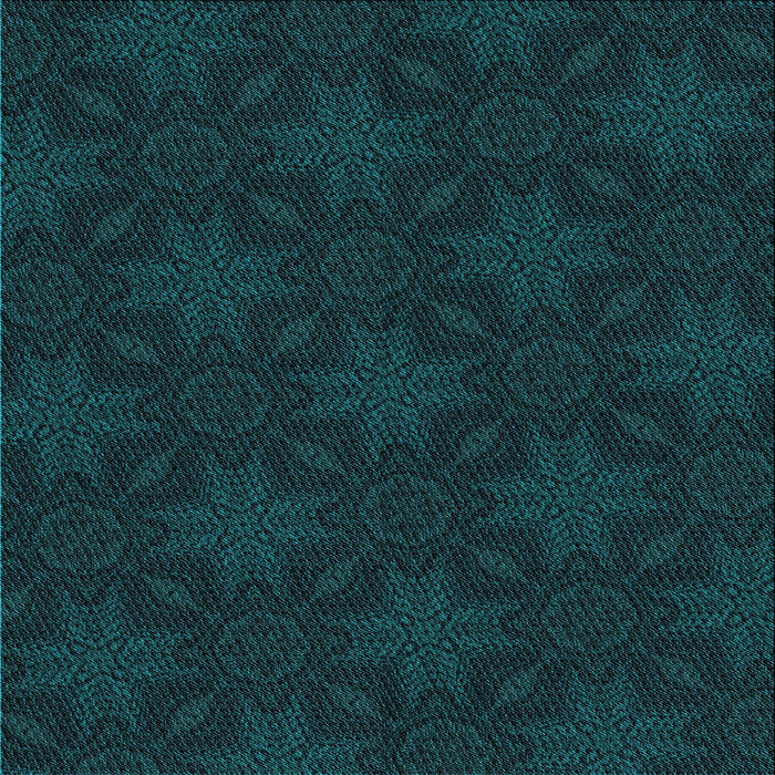 Round Machine Washable Transitional Teal Green Rug, wshpat3615lblu