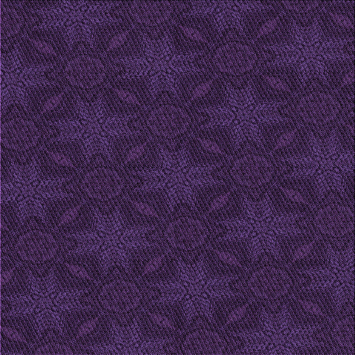 Round Patterned Deep Purple Rug, pat3615pur
