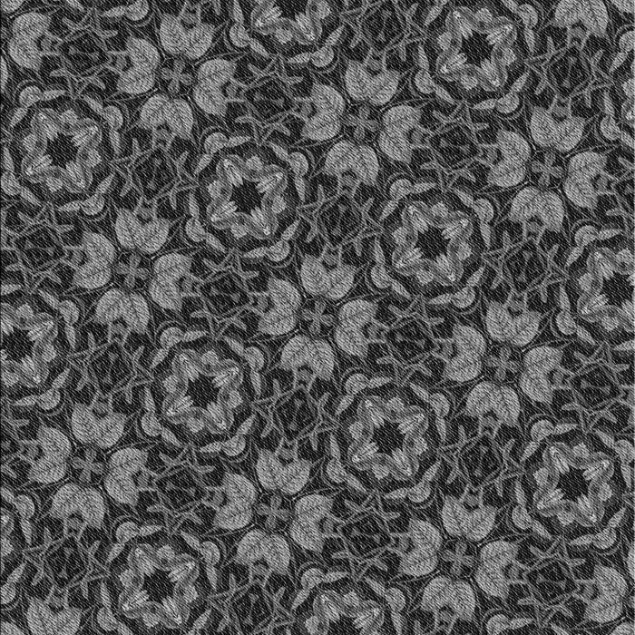 Machine Washable Transitional Charcoal Black Rug, wshpat3617gry