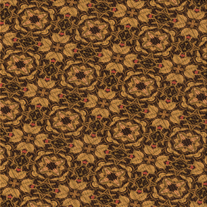 Round Machine Washable Transitional Night Red Rug, wshpat3617org