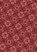 Machine Washable Transitional Red Rug, wshpat3617rd