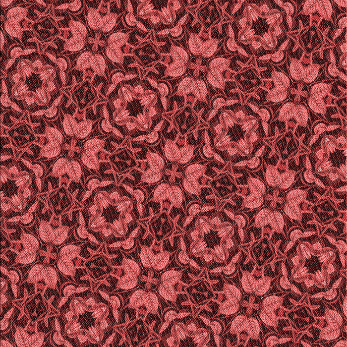 Machine Washable Transitional Red Rug, wshpat3617rd