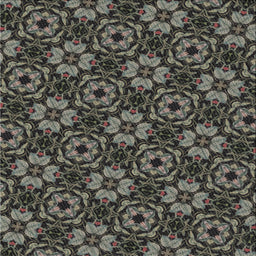 Square Patterned Sage Green Novelty Rug, pat3617