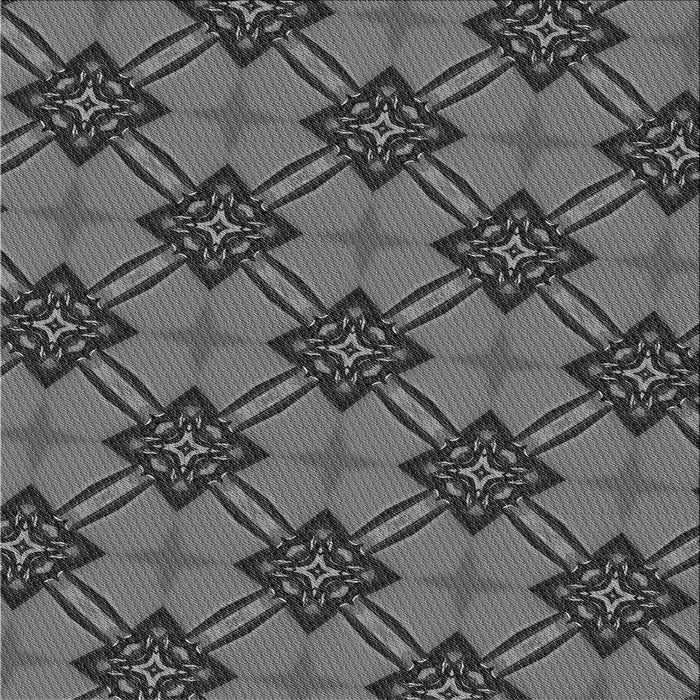 Round Machine Washable Transitional Gray Rug, wshpat3618gry