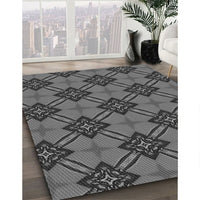 Patterned Gray Rug, pat3618gry