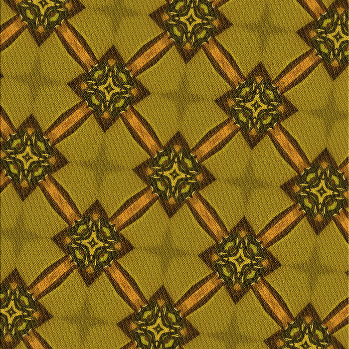 Patterned Dark Bronze Brown Rug, pat3618yw