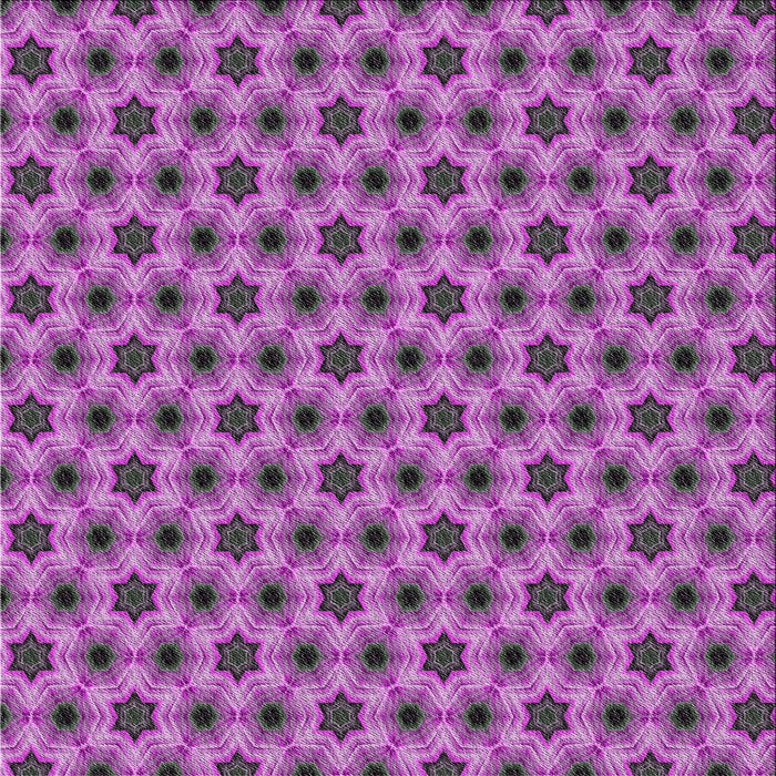 Square Patterned Orchid Purple Novelty Rug, pat361