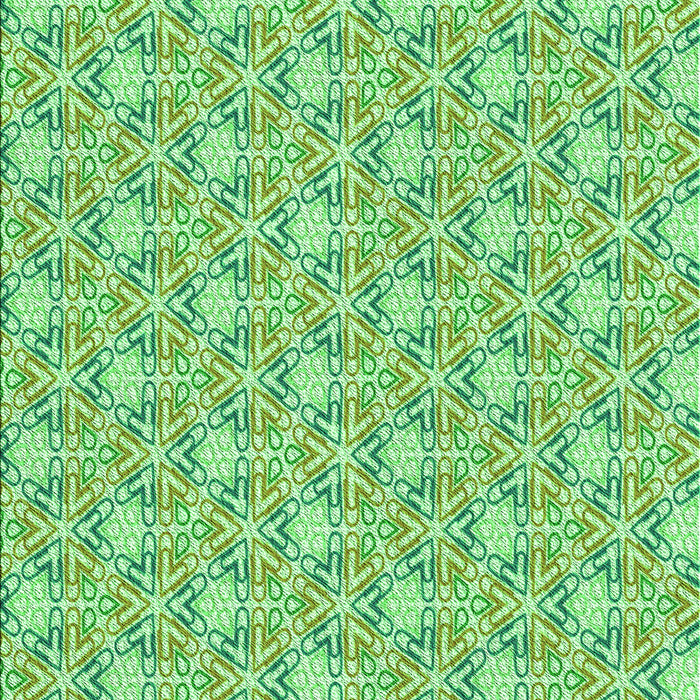 Machine Washable Transitional Jade Green Rug, wshpat362grn