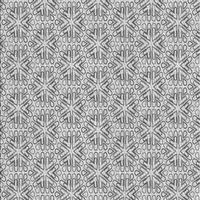 Square Patterned Platinum Gray Rug in a Living Room, pat362gry