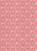 Patterned Deep Rose Pink Rug, pat362rd